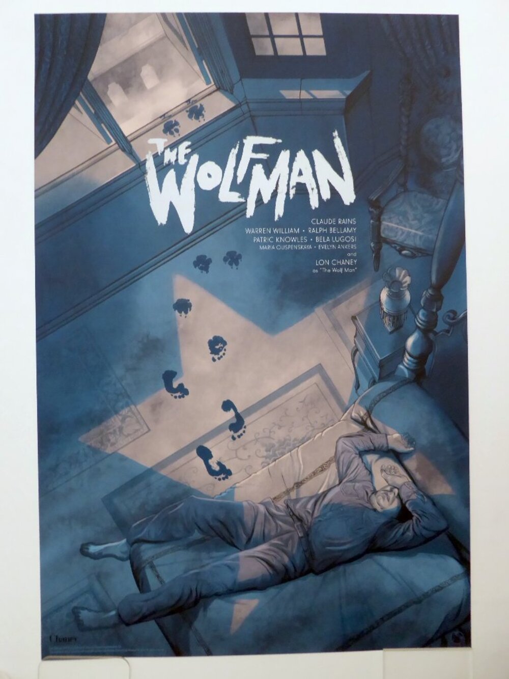 NEW LE #159/215 WOLFMAN BY JONATHAN BURTON MONDO POSTER ART PRINT POSTER